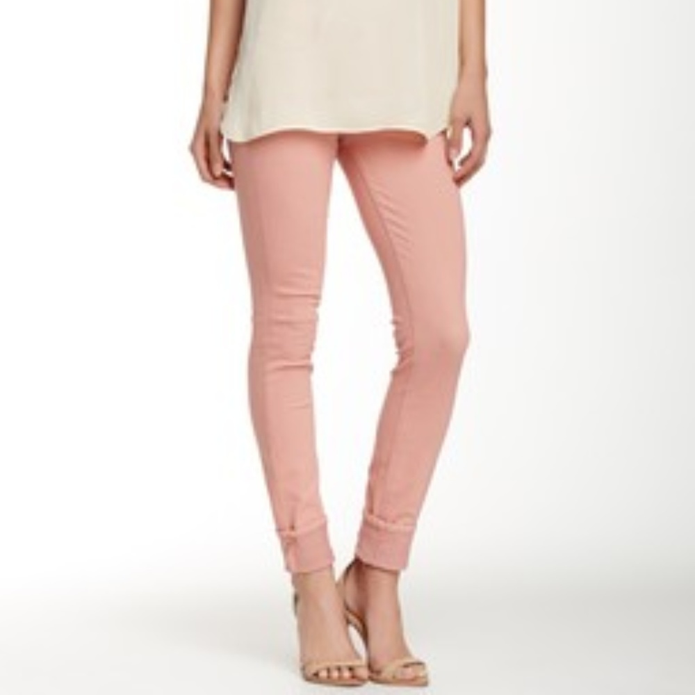 VINCE RILEY STRETCH CORAL LEGGING SKINNY JEANS 30